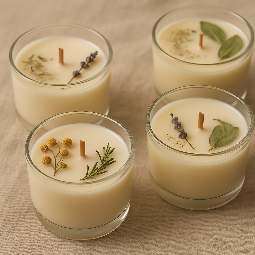 Premium Natural Soy Wax Candles