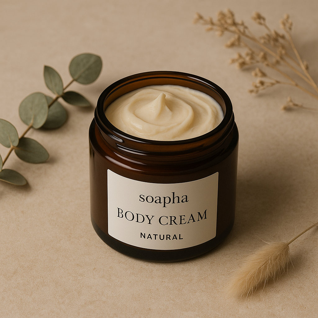 Natural Body Cream with Aloe