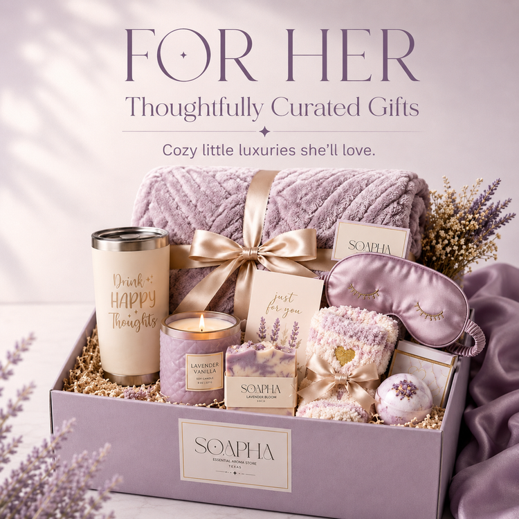 Cozy little luxuries she’ll love.