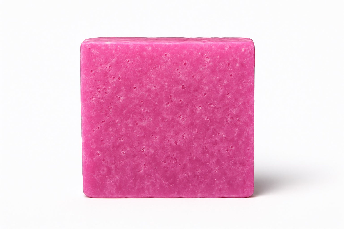 Summer Raspberry Scrub Soap – Exfoliating Vegan Loaf Bar with Shea Butter, Oatmeal & Natural Oils – Handmade Fruity Scented Soap for All Skin Types – 4oz