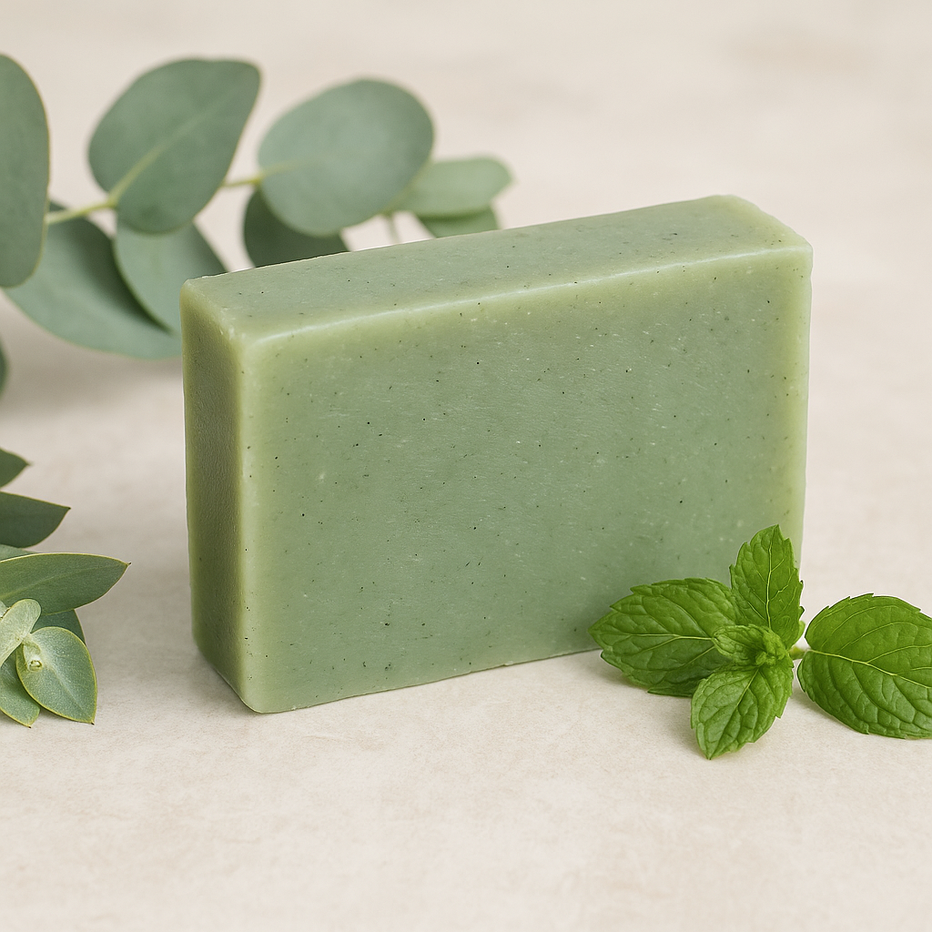 Eucalyptus Spearmint – Invigorating Handmade Soap Bar | Vegan, All Natural & Aromatherapeutic | Crafted in Texas